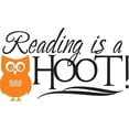thumbnail image 1 of Custom Decals Reading Is A Hoot Classroom Kids Children 12x16, 1 of 1