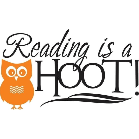Custom Decals Reading Is A Hoot Classroom Kids Children 12x16