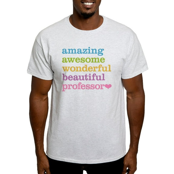 CafePress - Awesome Professor Light T Shirt - Men's Classic Graphic T-Shirt
