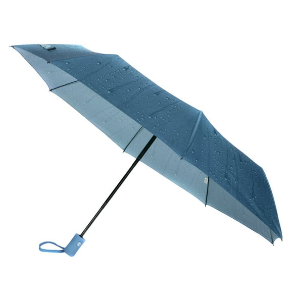 Raindrop Design 8 Frame Weather Resistant Automatic Umbrella