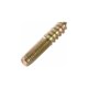 thumbnail image 2 of Pernos M6 para perchas de ropa, longitud de 1-3/8 "(35 mm), pernos autorroscantes de doble cabeza, tornillo de 6 mm, patas de muebles para juntas de madera, 20 piezas (M635), 2 of 5