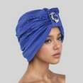 thumbnail image 3 of SUNSIOM Turbans pour Femmes Design Strass Décontracté Élégant Tête Tressée Turbans, 3 of 6
