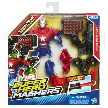 Marvel Super Hero Mashers Iron Patriot Figure