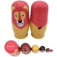 thumbnail image 5 of Nesting Matryoshka Wooden Russian Nesting Dolls Kids Toy Gift in Animal Shape, 5 of 5