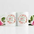 thumbnail image 3 of 104th Birthday Gifts for Women - Happy 104th Birthday with A Garland Birthday Mug - 104th Birthday Gift for Grandma, Mom, Sister, Wife, Friend, Cousin, Aunt - 11 oz Coffee Mug (104th Birthday Gift), 3 of 7