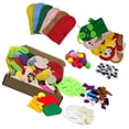 thumbnail image 1 of Dalazy Hand Puppet Art Craft Design Colorful Sewing Set Role-Play Supplies Early Educational Knitting Accessory School Boys, 1 of 6