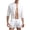 White, variant on Joernso 1 Set Autumn Men Top Shorts Hollow Out Solid Color Lace See Through Outfit for Wedding Night