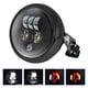 thumbnail image 1 of Faros de motocicleta Faro LED para motocicleta de 5,75 pulgadas con soporte de carcasa Luz De Carretera/luz de cruce/DRL/señal de giro, 1 paquete, 1 of 8