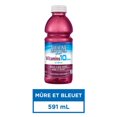thumbnail image 2 of Aquafina Plus+ Vitamins Black and Blue Berry Vitamin Enhanced Water 591mL, Bottle, 2 of 3