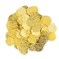 thumbnail image 1 of 100pcs Pirate Coins Decor High Simulation Special Patterns Festival Decorative Coins For  Party, 1 of 8
