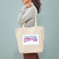thumbnail image 3 of CafePress - Kansas City Skyline Watercolor Tote Bag - Unisex Canvas Tote Bag, Beige, 1-Piece, 3 of 7