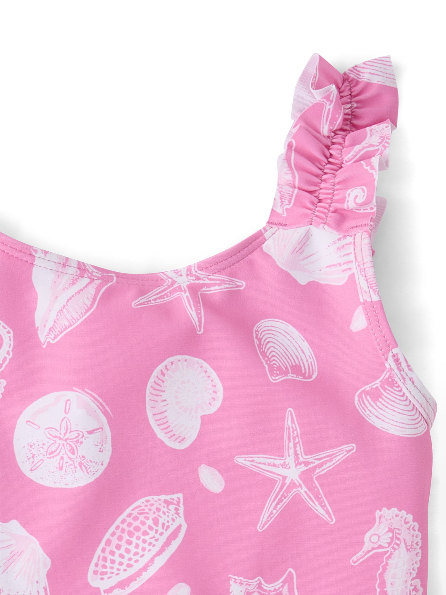 The Children's Place Baby & Toddler Girls Sleeveless Ruffle Tankini Swimsuit, Sizes 6M-5T