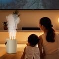 thumbnail image 4 of FHBVT Three Head Spray Humidifier 1.8L Quiet Large Room Adjustable Mist Auto Shut Off Cool Mist Bedroom Office Living Room Humidifier Night Light Continuous Steam Indoor Home Wellness Air Quality, 4 of 6