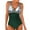 Green, variant on Ketyyh-chn99 Women Swimsuits Fashion Women's One Piece Push Up Bikini High Waist Beach Swimming Suit V Neck Bikini Sets Swimwear Sports Athletic Swimwear Hot Pink,S