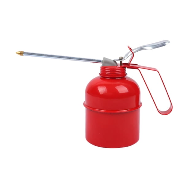 Aceitera con bomba manual, lata de aerosol de aceite, botella con boquilla recta, bomba de aceite, lubricación de lata 500ml