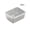 Small Size 2pcs, variant on Stainless Steel Rectangle Tray Large Capacity Metal Food Serving Plate Rice Noodle Pan Home Lunch Bento Dishes Storage Organizer