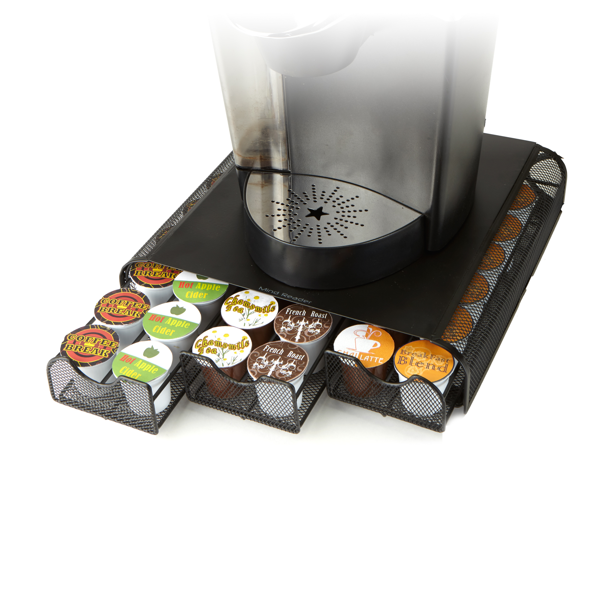 Mind Reader 'Anchor' Triple Drawer KCup, Dolce Gusto, CBTL, Verismo