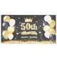 thumbnail image 1 of 50 Th Home Decoration 50th Birthday Wall Backdrop Happy 50th Backdrop Birthday Decorations, 1 of 3