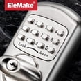 thumbnail image 3 of Half Handleset Front Door Handle Entry with Knob for Right & Left Sided Doors, 3 of 6