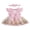 Pink, variant on Loicainy Infant Baby Girl Romper Dress 3 6 9 12 26 Months Floral Embroidery Butterfly Decor Fly Sleeve Crew Neck Skirt Hem Infant Bodysuits Jumpsuits with Headband