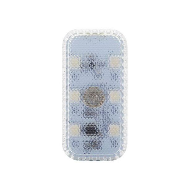 Ruifaya Luz LED inalámbrica magnética para coche, luz de lectura para interior de cúpula con mapa USB