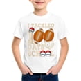 thumbnail image 4 of PMVFHDE T-Shirts Graphiques de Rentrée Scolaire pour Garçons Confortables Décontractés Col Rond Manches Courtes Coupe Ample Hauts pour Jeunes Enfants Blanc, 12-13 Ans, 4 of 4