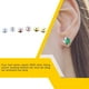 thumbnail image 4 of Guardurnaity 1 par de pendientes traseros, tapones para manualidades DIY, joyería, bloqueadores de pendientes, accesorios para hacer manualidades, Ropa, zapatos y accesorios Miscelánea Oro, 4 of 4