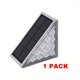thumbnail image 1 of Griselda Packs Solar Stair Lights 2, Solar Step Lights Waterproof IP67 Outdoor, Led Solar Deck Lights Decor For Outdoor Step, Stair, Yard, Porch, Staircase, Walkway, Porch And Pathway(Warm White And C, 1 of 5