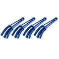 thumbnail image 1 of Wet Dry Venetian Window Blind Cleaner Microfiber Brush 3 Pronged Washable Duster Blue, 1 of 9