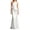 White, variant on Wsysadlol Wedding Guest Dresses for Women Solid Satin Bodycon Midi Dress Asymmetric One Shoulder Ruched Slim Fit Dress Elegant Evening Party Gown Formal Dress