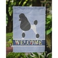 thumbnail image 3 of Poodle Welcome Garden Flag, 3 of 3