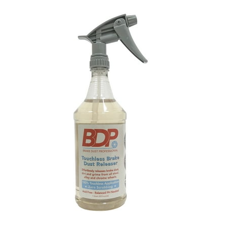 DipYourCar Brake Dust Pro 32oz - Touchless Wheel Cleaner, Safe On All Wheels! Quickly Removes Brake Dust and Grime - Spray On and Rinse