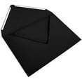 thumbnail image 4 of Darling Souvenir Self-Adhesive Invitation Envelopes, Straight-Flap, 4 3/4 x 6 1/2, Black, 100 Count, 4 of 4
