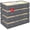 Grey, variant on 90L Under Bed Storage Containers,4-Pack Closet Organizers and Storage Bins,for Organization and Storage Clothes, Shoes, Blankets & Pillows,Visible Transparent Top Storage Bins with Lids, Grey