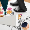 thumbnail image 2 of Yayeee Doormat for Indoor Entrance 32" x 20" Non Slippery Floor Rug, Colorful Flower, 2 of 8