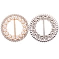 thumbnail image 4 of 2Pcs T-Shirt Clips Personalized Scarf Clip Rings Tee Shirt Buckles Decoration, 4 of 6