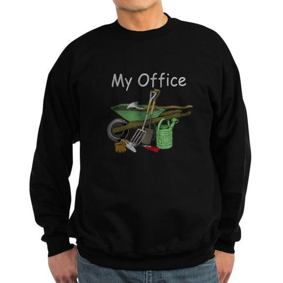 CafePress - Garden Tool Sweatshirt (Dark) - Classic Crew Neck Sweatshirt
