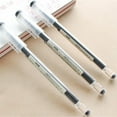 thumbnail image 1 of Musbetu 12Pcs/Box 0.35mm Creative Black/Red/Blue Ink Gel Pen for School Student Work, 1 of 7