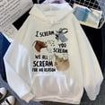 thumbnail image 1 of Sudadera con capucha Screaming Goat con diseño divertido y estampado de cómic, sudaderas para adolescentes, elegantes, cómodas y a la moda, 1 of 5