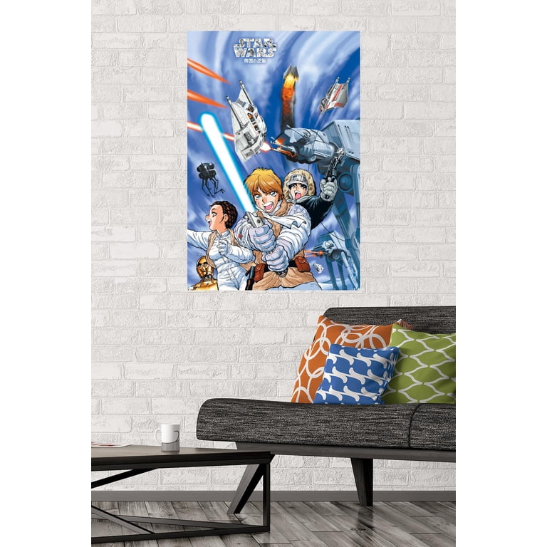 Star Wars: Manga Madness - Hoth Wall Poster, 22.375