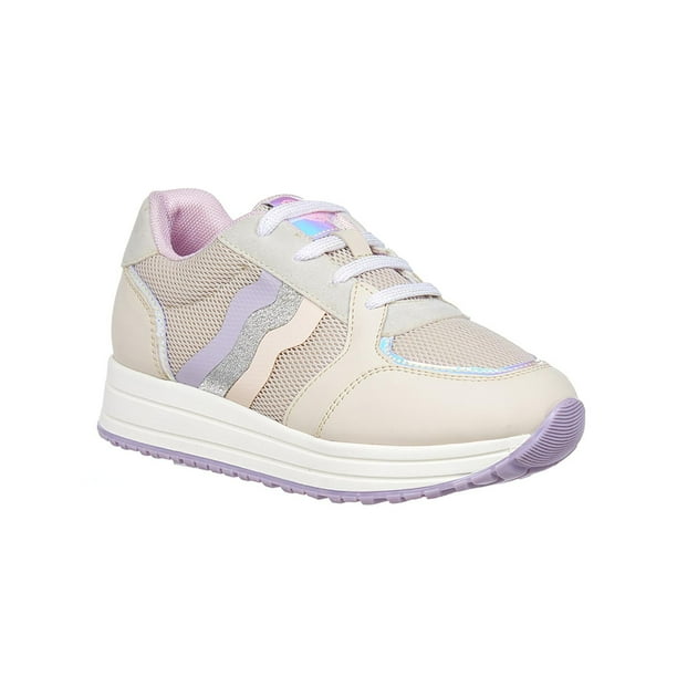 Tenis Para Mujer Casuales Textil Marfil Moda Juvenil blanco 25 Tropicana 005B6Z