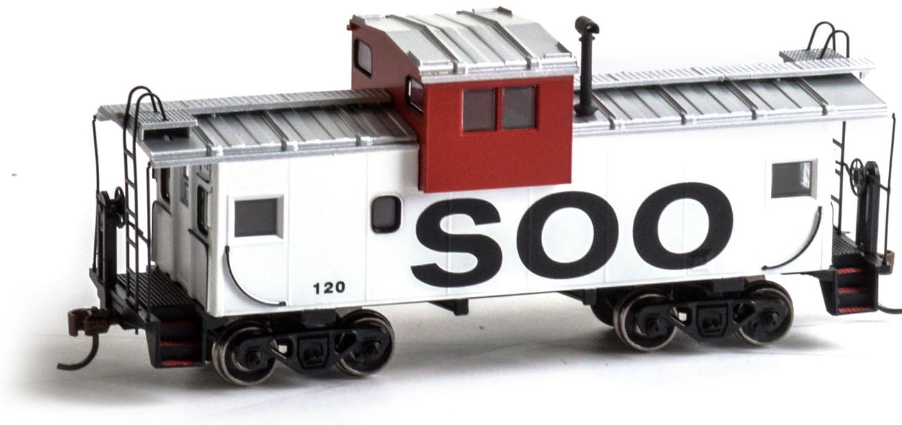 Athearn Roundhouse HO Scale Wide Vision Caboose SOO Line 120