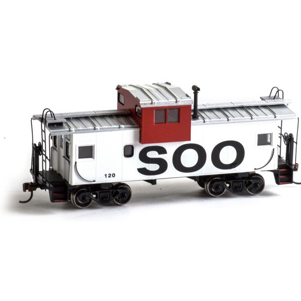 Athearn Roundhouse HO Scale Wide Vision Caboose SOO Line 120 Walmart