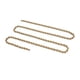 thumbnail image 1 of Cadena de bicicleta de montaña fuerte resistencia a la tracción resistencia al impacto Color titanio dorado Cadena de bicicleta de carretera de 9 velocidades, 1 of 12