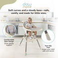 thumbnail image 4 of Dolu Nuve Deluxe High Chair for Babies 6+ Months w/ Harness & Removable Tray, Relax Beige, 4 of 5