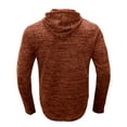 thumbnail image 3 of Fesfesfes Hoodie Tops for Men Men Long Sleeve Casual Loose Hooded Sports T Shirt Solid Crew Neck Pullover Tops, 3 of 4