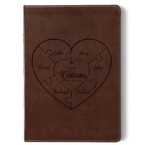 Personalized Family Bible, Custom Engraved ESV Family Wide-Margin Reference Bible, Wedding Gifts, Christian Gifts, Family Bible for Wedding