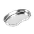 thumbnail image 4 of 1pc Stainless Steel Kidney Shaped Curved Tray Small Unobtrusive Tray Medical  Surgical Use for Limited Space Surgical Procedures, Moderate Edge Height, 4 of 7