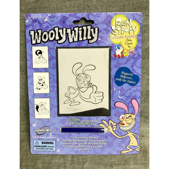 REN from Ren & Stimpy Wooly Willy Magnetic Drawing Toy
