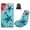 Blue and Red-Sea Turtle Hibiscus Plumeria, variant on Kuiaobaty Sea Turtle Print Car Seat Towel Cover After Gym Hibiscus Plumeria Print Sweat Towels for Car Seats Quick-Dry Seat Shield for Truck Sedan SUV, Easy to Install